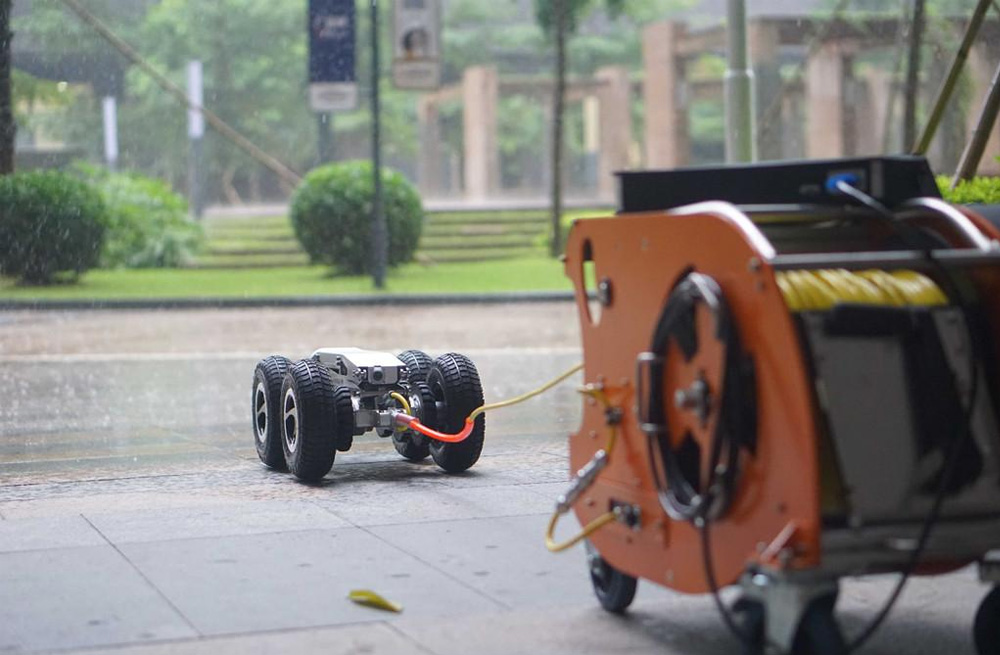 285江湾管道检测机器人